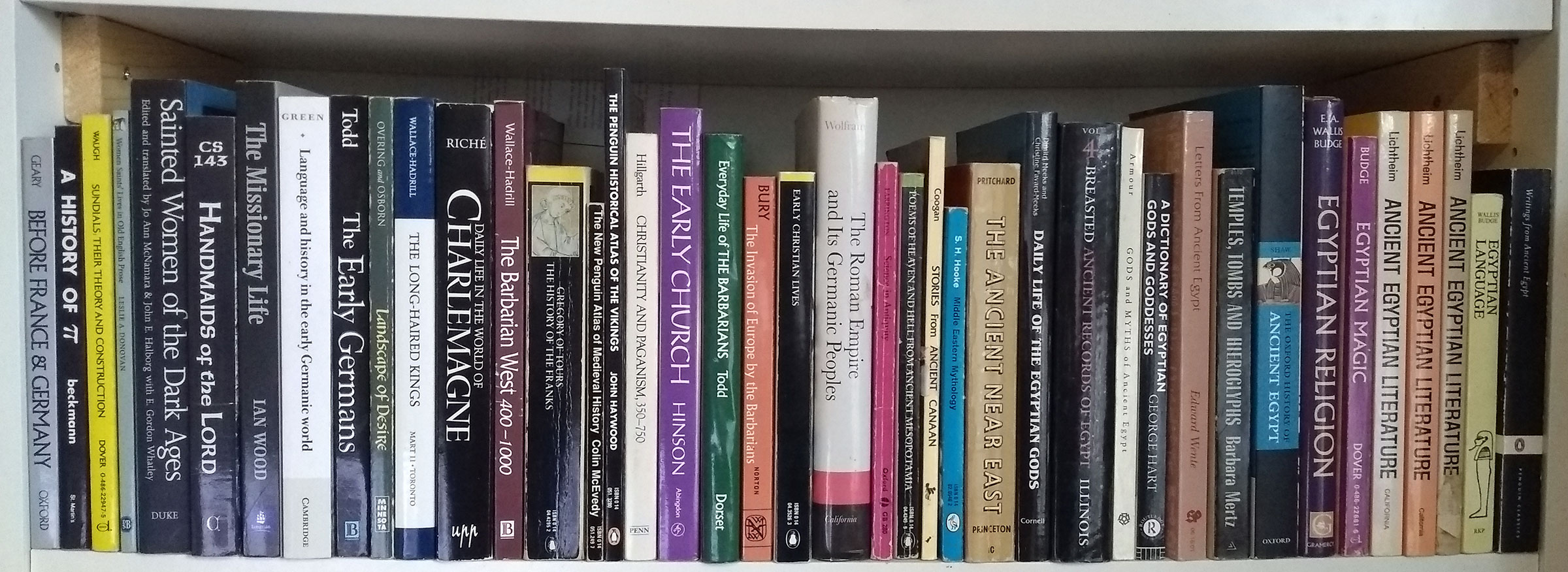 Bourland Library Shelf 1
